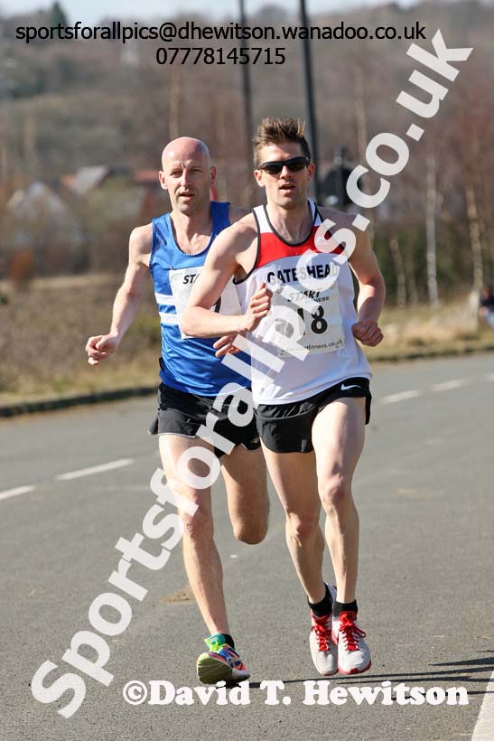 Senior mens Elswick Harriers Good Friday Road Relays. Photo: David T. Hewitson/Sports for All Pics